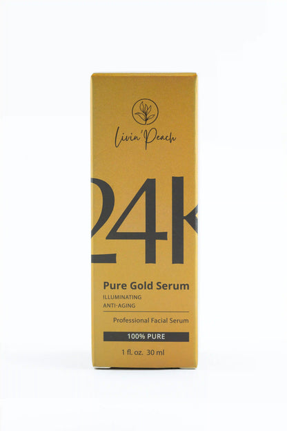 24K Gold Serum 30ml - Radiance &amp; Anti-Inflammation Treatment
