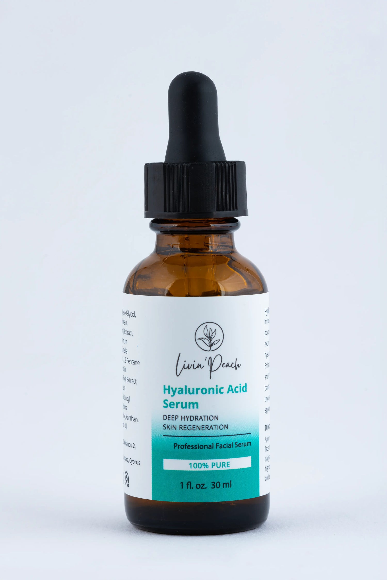 Hyaluronic Acid Serum 30ml - Intense Hydration &amp; Skin Plumping