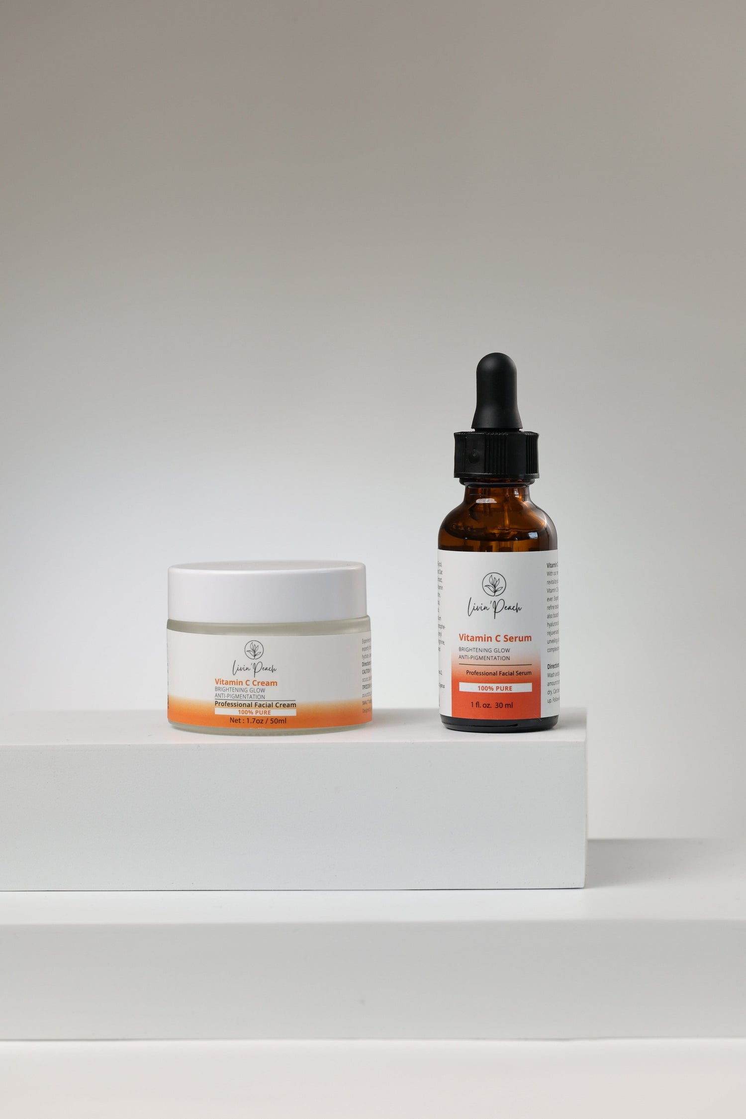 The Vitamin C Power Pair - Brightening and Dark Spots Treatment