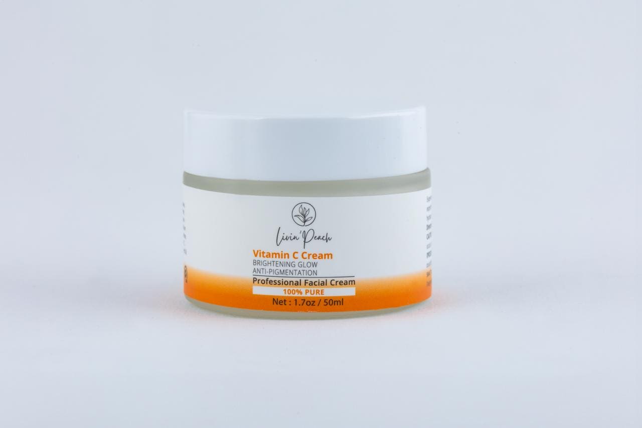 Vitamin C Cream 50ml - Brightening &amp; Hydrating Moisturizer